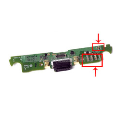 Sync Charge connector (Type C, w/ Antenna) w/ PCB for Honeywell EDA52, EDA56