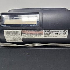 Royal 500DX Electronic Cash Register – TESTED/WORKS – No Key