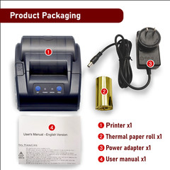 Thermal Receipt Printer bluetooth for Skip the Dish 58mm paper size