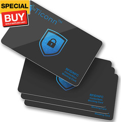 RFID Blocking Cards – 4 Pack, Premium Contactless NFC Debit Credit Card Passport