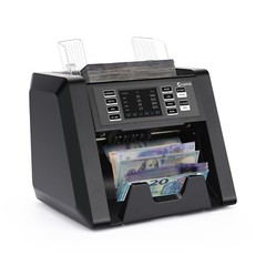 Money Counter Machine Mixed Denomination Bill Value Counting Note Cash Counter