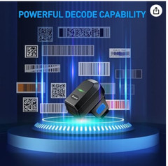 Eyoyo Wireless Finger Ring Barcode Scanner Bluetooth Reader for Android iOS comp