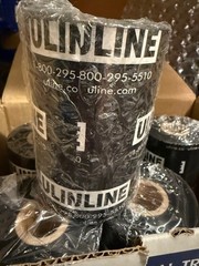 ULINE (6 Rolls) Thermal Transfer Ribbon (4.33″ x 1345′) 1″ core