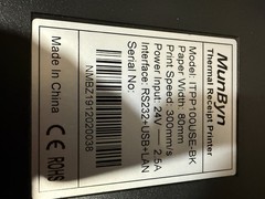 Lot Of 5 pos thermal receipt printer. Different Brands. Read Description!