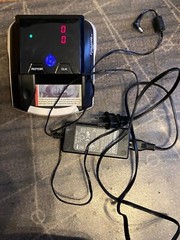 Uveritech Fraud Fighter CT-550 Desktop Counterfeit Bill Detector w/ AC