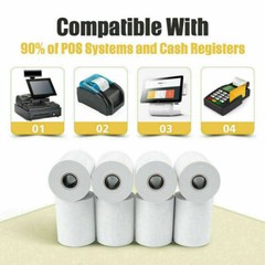 400 Rolls Thermal Paper 2 1/4″ x 50′ Cash Register Credit Card POS Receipt Paper