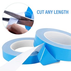 Thermal Adhesive Tape, 25m x 10mm x 0.20mm Double Side Thermal Tapes Cooling …