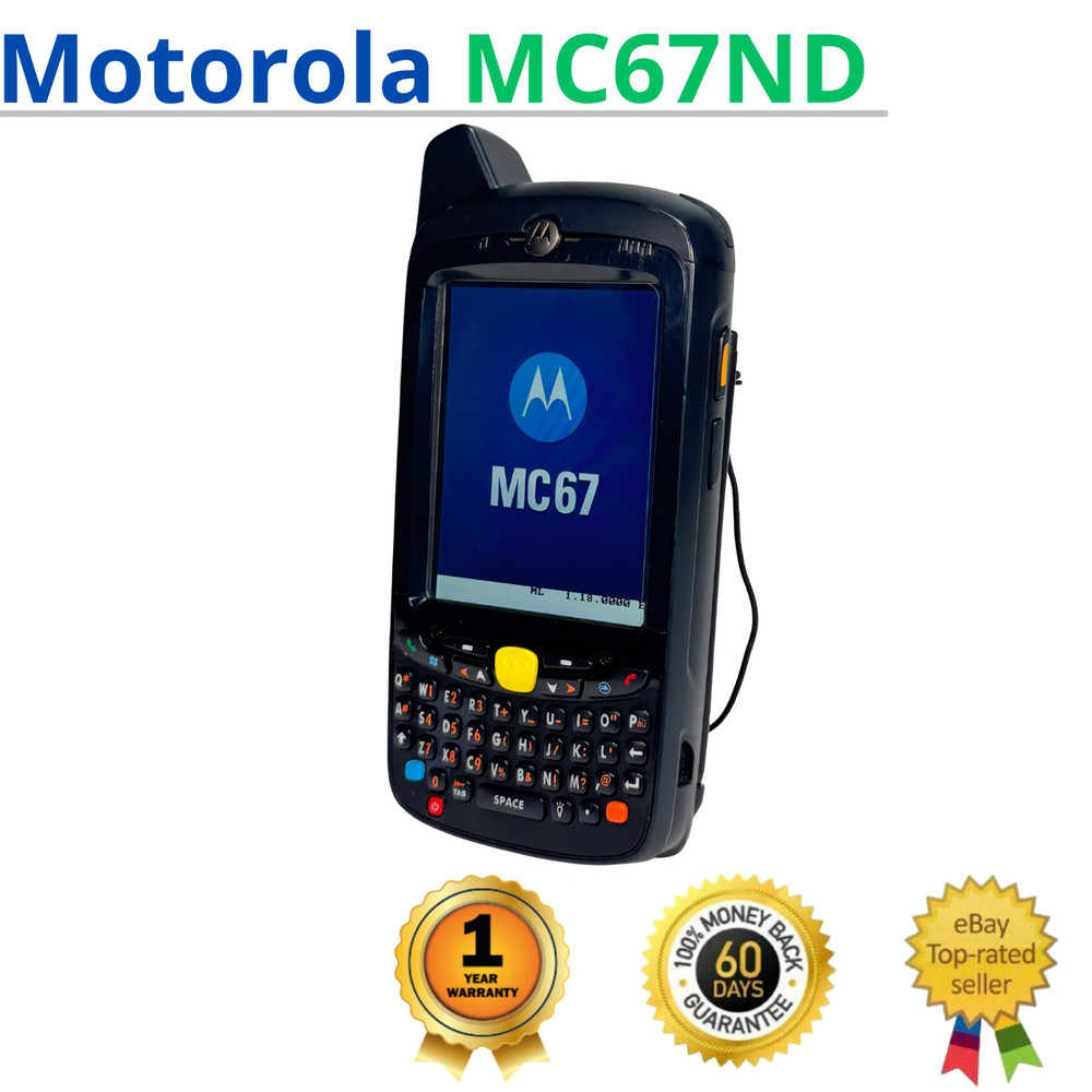 ✅Motorola Zebra MC67ND 1D 2D Barcode Scanner w/Battey + Kit 1 YEAR WARRANTY!🔥⭐