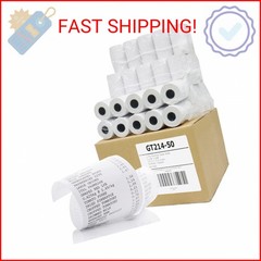 Gorilla Supply Thermal Paper Receipt Roll 2-1/4″ x 50′ BPA Free 50 Rolls