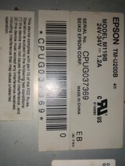 EPSON TM-U200B M119B Kitchen / Bar POS Receipt Printer