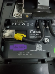 Toast Flex POS Data Processing System TT200 (TT203) – w/ EMV Card Reader TM200