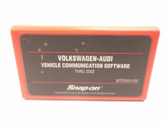SNAP ON VOLKSWAGEN-AUDI VEHICLE COMMUNICATION SOFTWARE THRU 2002 MT25001302