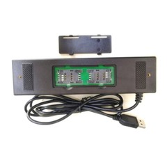 YL160 4-in-1 Multi Magnetic Card Reader EMV/ IC Chip/RFID/PSAM Reader Writer USB