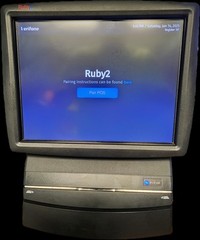 VERIFONE RUBY CI COMMANDER, RUBY2, COMMANDER 16 w/power supply