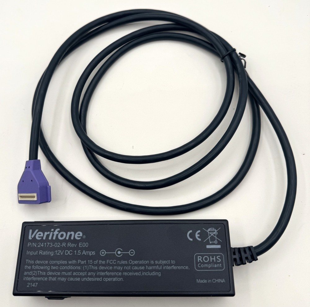 Verifone Purple Multiport Ethernet Cable, Model# 24173-02-R