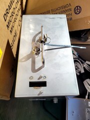 NEW Heavy Duty POS Cash COLLECTOR Stainless Steel BOX DOUBLE LOCKING ( C08)