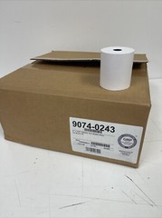 50 Rolls 3″ x 165′ White 1-Ply Bond Paper Rolls New