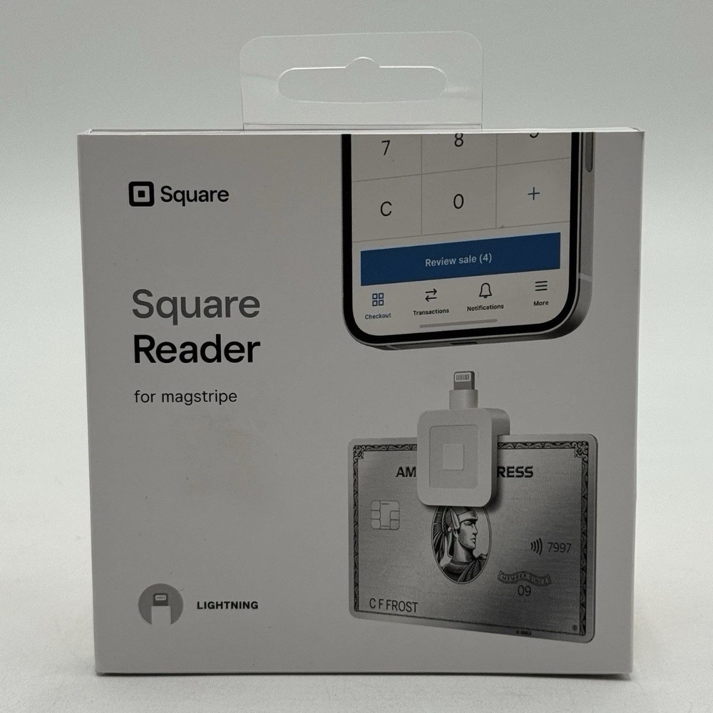 Square Reader For Magstrip Credit Card Reader iPhone New Sealed