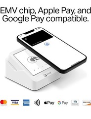 💪Solo Credit Card Payment Card Reader with Charging Station. Full Touch-Screen