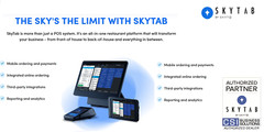 SKYTAB POS-PIZZERIA-RESTAURANT-FREE HARDWARE-ZERO IC FEES DUAL PRICE FREE MENUS