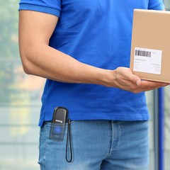 Eyoyo 2D Wireless Bluetooth Barcode Scanner Inventory Reader for Android iOS PC