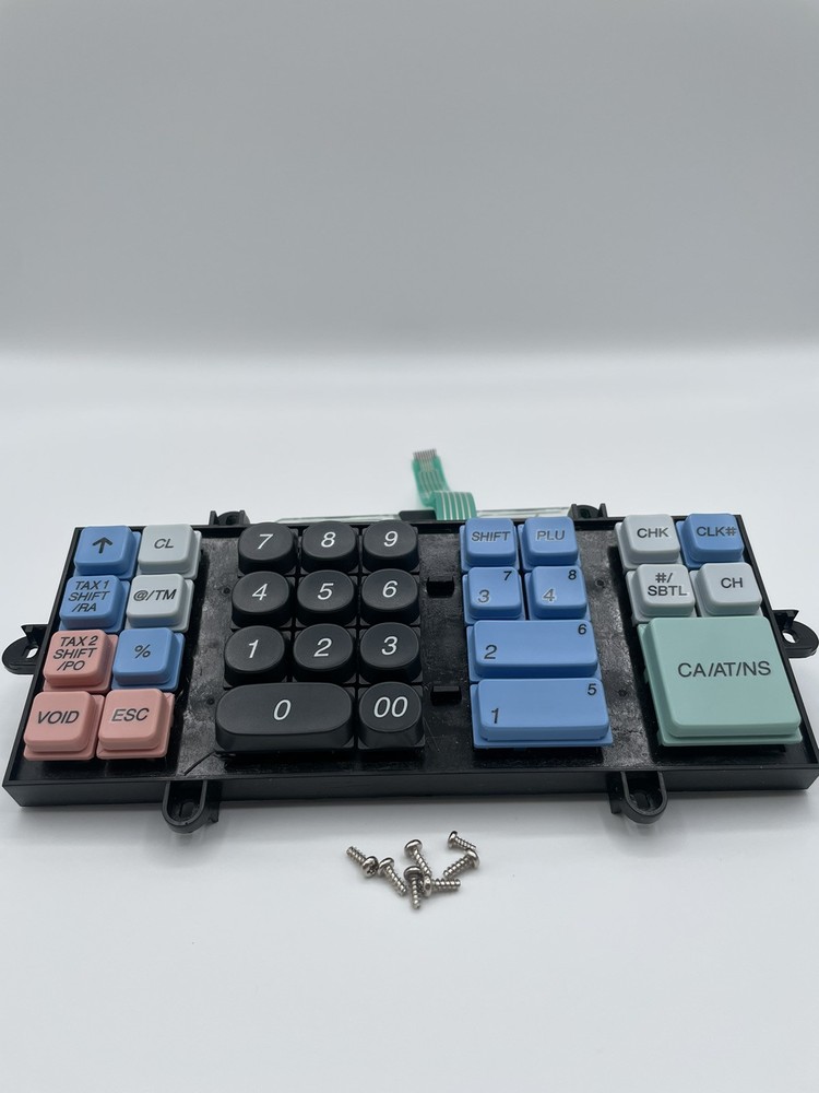 SHARP XE-A106 ELECTRONIC CASH REGISTER Keyboard Buttons Parts Replacement ONLY