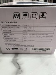 PONNOR AL-135 Banknote Detector Machine, Battery Powered, Plastic