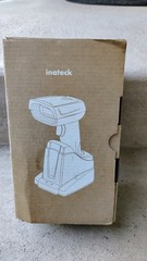 Inateck 2.4Ghz Barcode Scanner 1D Wireless/USB Screen Scanning W/ Smart Base