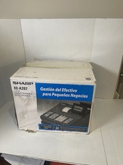 Sharp XE-A207 Electronic Cash Register Dual Thermal Printer SD Slot Black Grey