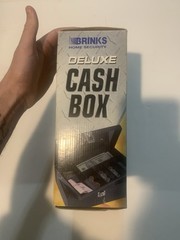 Brinks Deluxe Cash Box with Keys