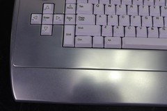 PGM Systems Silver / Aluminum Keyboard KC8001 W/ Working Knobs