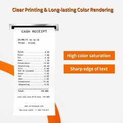 2-1/4″ x 85′ Thermal Cash Register Credit Card POS Receipt Paper 100 Rolls 85ft