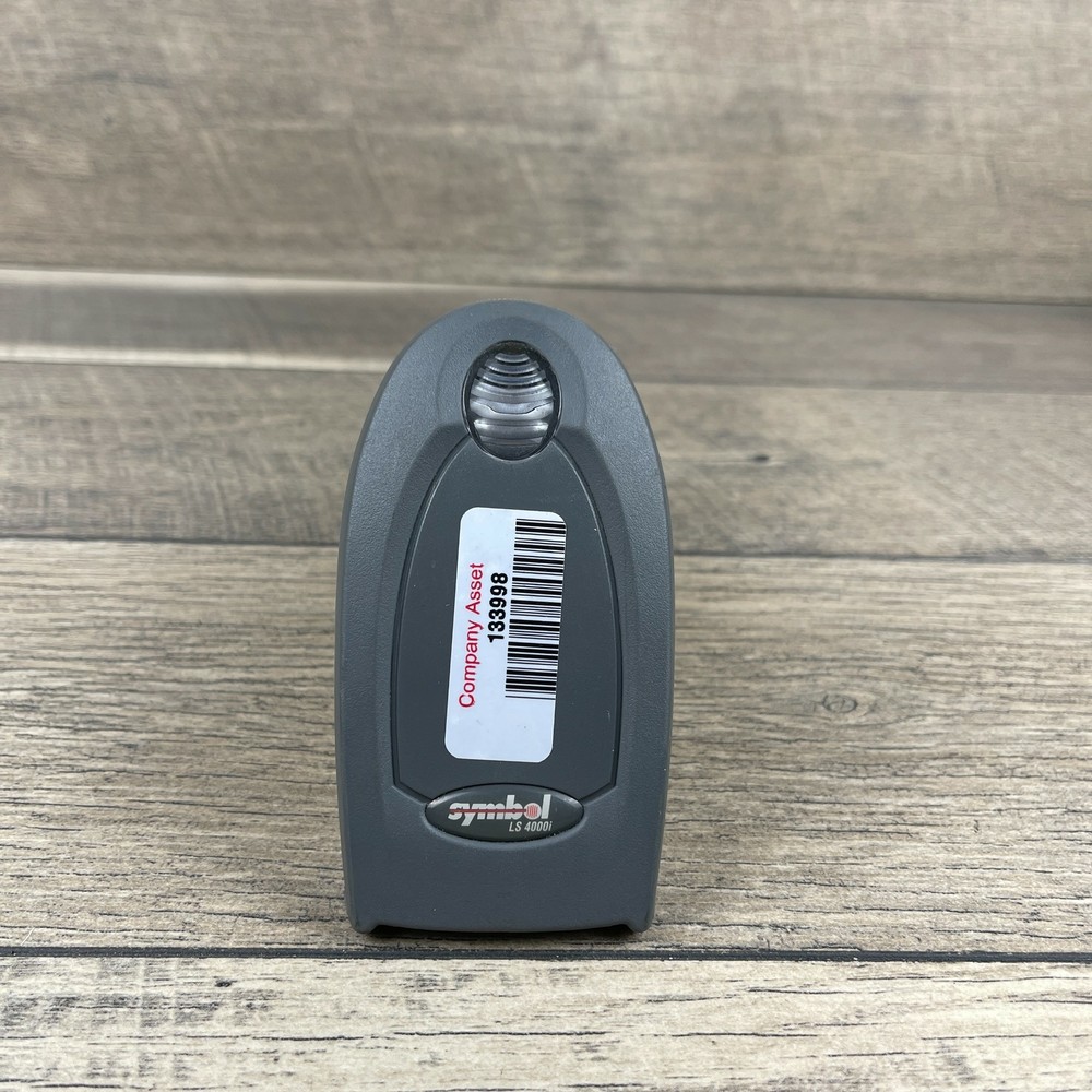 Symbol LS4008I-1200 Tan & Gray Barcode Scanner Please See Pictures/Description