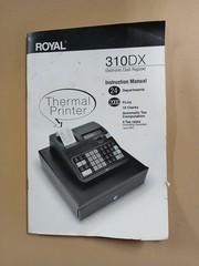 Royal 310DX Thermal Print Electronic Cash Register – Tested, Lightweight, No Key