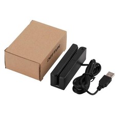 MSR90 USB Swipe Magnetic Credit Card Reader, 3 Tracks, Mini Smart Card Reader
