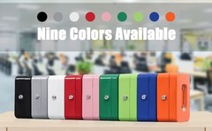Water-Resistant Cash Box with Tray and Keys – Portable Security for Valuables