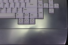 PGM Systems Silver / Aluminum Keyboard KC8001 W/ Working Knobs