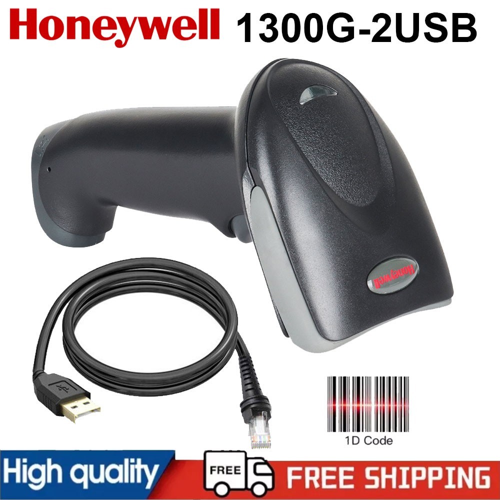 Honeywell Hyperion 1300G-2USB Handheld USB Barcode Scanner 1D POS Code Reader
