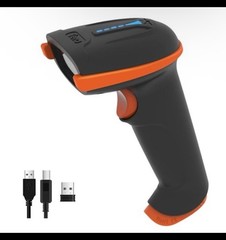 Tera Barcode Scanner Wireless 1D Versatile 2-in-1 2.4Ghz Wireless+USB 2.0 Wired