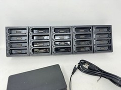 Zebra SAC-NWTRS-20SCH-01 WT6000/RS6000 20 Slot Battery Charger w AC adapter