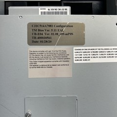 Epson TM-U220B Dot Matrix POS Receipt Kitchen Printer M188B W/Power Cord