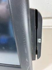 Radiant Systems NCR POS Touchscreen Monitor Model 7752 With Card Reader Untested