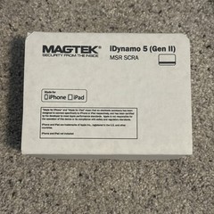 NEW IN BOX MagTek iDynamo 5 Gen II Card Reader for iPhone & iPad