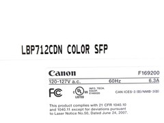 Canon imageCLASS LBP712CDN Color Laser Printer | Page Count: 1 – 1,000