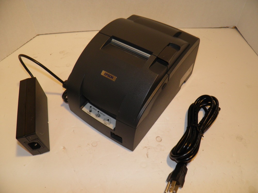 EPSON TM-U220B M188B Kitchen / Bar POS Receipt Printer USB w Power Supply
