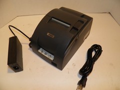 EPSON TM-U220B M188B Kitchen / Bar POS Receipt Printer USB w Power Supply