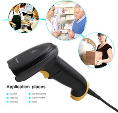TEEMI T22N-AU 2D USB Barcode Scanner QR Data Matrix PDF417 No Stand