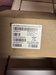 Zebra Mc9401 Barcode Scanner NEW with Extra New Batterys and Charging Stand