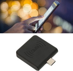 Square Card Reader, Type C Interface 125Khz Credit Card Reader Smart Card Reader