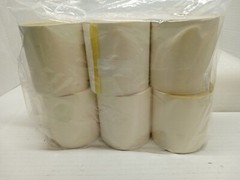 Charge/Credit Card Machine Paper 3″Duplicate White/Yellow Copies 6 Rolls